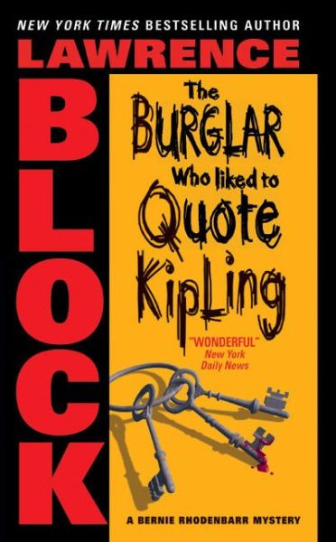 Cover for Lawrence Block · Burglar Who Like to Quore Kipling, the - Bernie Rhodenbarr Mysteries (Paperback) (Paperback Book) (2024)