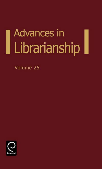 Cover for Lynden · Advances in Librarianship - Advances in Librarianship (Hardcover Book) (2001)