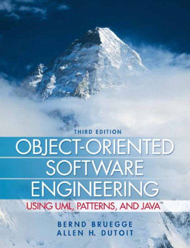 Cover for Allen H. Dutoit · Object-oriented Software Engineering Using Uml, Patterns, and Java (3rd Edition) (Hardcover Book) (2009)