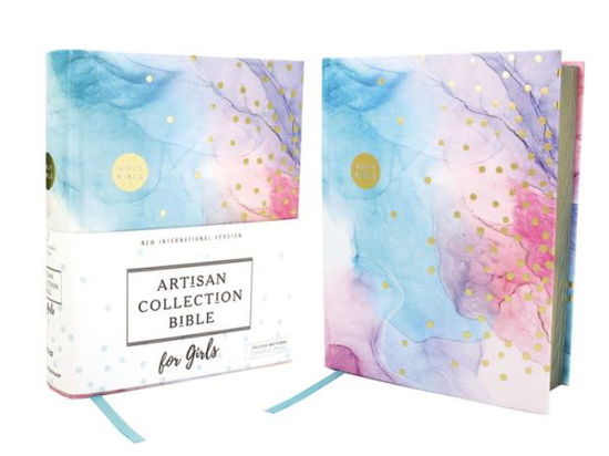 NIV, Artisan Collection Bible for Girls, Cloth over Board, Multi-color, Art Gilded Edges, Red Letter, Comfort Print - Zondervan Zondervan - Books - Zonderkidz - 9780310454250 - February 25, 2020