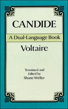 Cover for Voltaire Voltaire · Candide: Dual Language Edition - Dover Language Guides French (Paperback Book) [Edition edition] (2003)