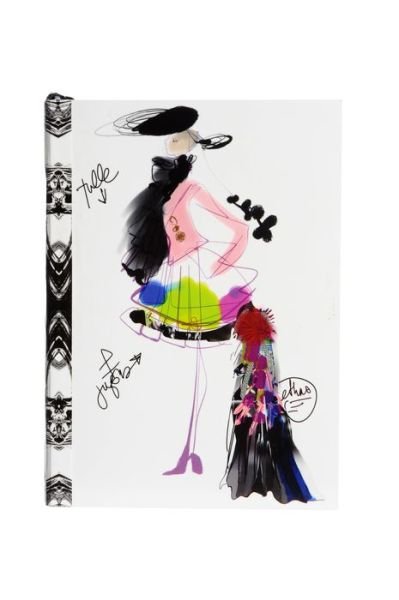 Christian Lacroix Croquis Fashion Sketch A6 6" X 4.25" Softcover Notebook - Christian Lacroix - Books - Galison - 9780735350250 - September 1, 2016