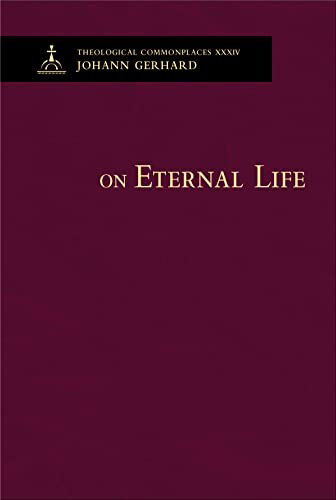 Cover for Johann Gerhard · On Eternal Life (Hardcover Book) (2022)