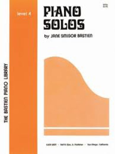 Cover for Jane Bastien · Piano Solos Level 4 (Sheet music) (1976)