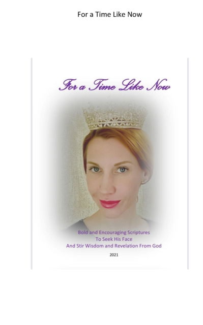 Cover for Faith Coates · For a Time Like Now (Paperback Book) (2025)