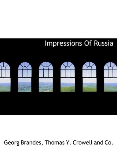 Cover for Georg Brandes · Impressions of Russia (Paperback Book) (2010)