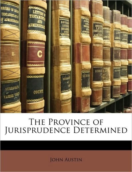 Cover for Austin · The Province of Jurisprudence De (Book)