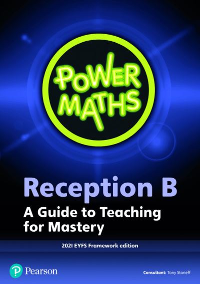 Cover for Power Maths Reception Teacher Guide B - 2021 edition - Power Maths Print (Paperback Book) (2021)