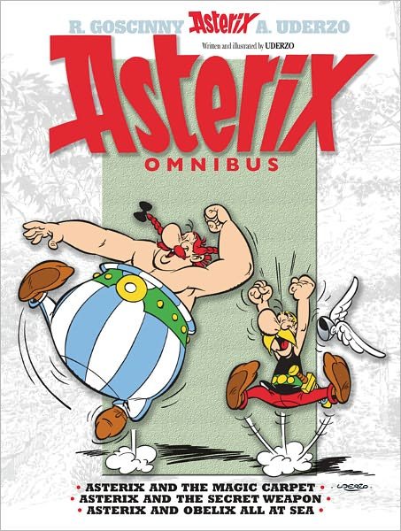 Cover for Albert Uderzo · Asterix: Asterix Omnibus 10: Asterix and The Magic Carpet, Asterix and The Secret Weapon, Asterix and Obelix All At Sea - Asterix (Paperback Bog) (2011)
