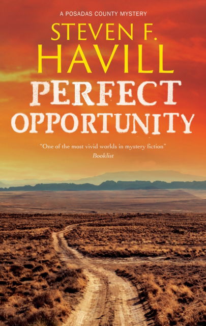 Cover for Steven F. Havill · Perfect Opportunity - A Posadas County Mystery (Inbunden Bok) [Main - Large Print edition] (2024)