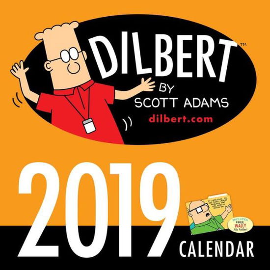 Kal. Adams:Dilbert 2019 Wall Calendar - Scott Adams - Książki - Andrews McMeel Publishing - 9781449492250 - 1 września 2018