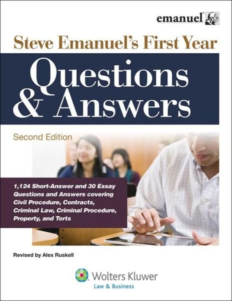 Steve Emanuel's First Year Questions & Answers, Second Edition (Revised) - Steven Emanuel - Books - Aspen Publishers - 9781454805250 - December 5, 2011