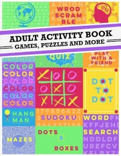 Cover for Adult Activity Book (Paperback Book) (2016)