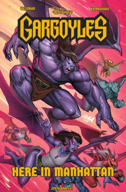 Cover for Greg Weisman · Gargoyles: Here in Manhattan - GARGOYLES HC (Gebundenes Buch) (2024)