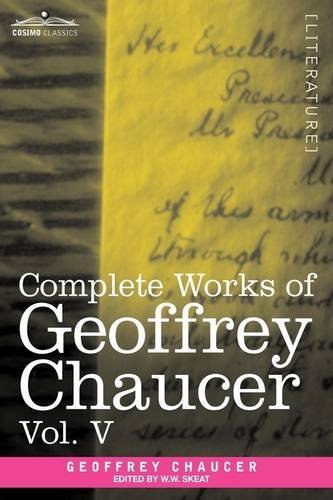 Cover for Geoffrey Chaucer · Complete Works of Geoffrey Chaucer, Vol.V: Notes to the Canterbury Tales (in Seven Volumes) (Inbunden Bok) (2013)