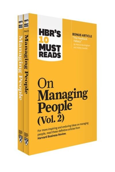Cover for Harvard Business Review · HBR's 10 Must Reads on Managing People 2-Volume Collection (Bog) (2020)