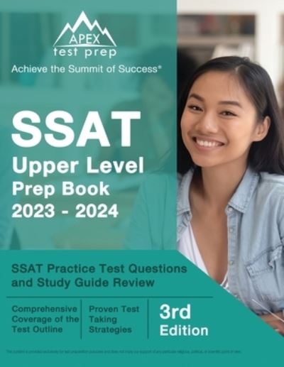 Cover for J M Lefort · SSAT Upper Level Prep Book 2023-2024: SSAT Practice Test Questions and Study Guide Review [3rd Edition] (Paperback Book) (2022)