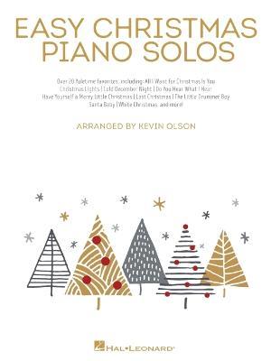 Cover for Kevin Olson · Easy Christmas Piano Solos (Paperback Book) (2021)