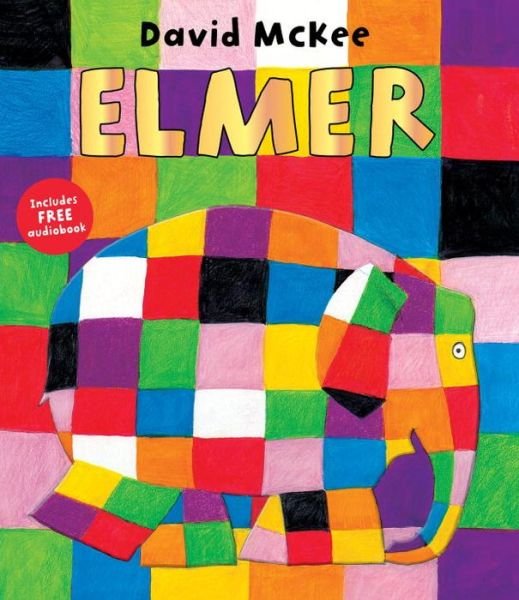 Cover for David McKee · Elmer: Big Book - Elmer Picture Books (Paperback Bog) [Big Book format with FREE AUDIO DOWNLOAD edition] (2016)