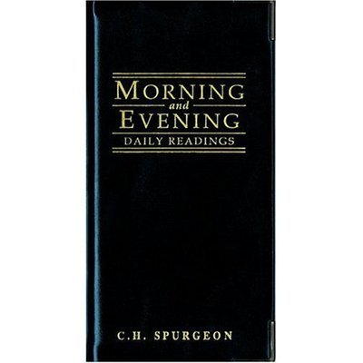 Cover for C. H. Spurgeon · Morning And Evening - Gloss Black (Leather Book) [Revised edition] (2014)