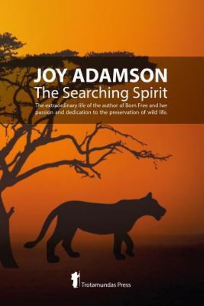 Cover for Joy Adamson · Joy Adamson - The Searching Spirit (Paperback Book) (2018)