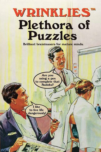 Cover for Prion · Wrinklies Plethora of Puzzles: Brilliant brainteasers for mature minds (Hardcover Book) (2019)