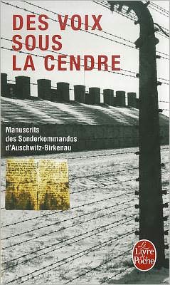 Cover for Memorial De La Shoah · Des Voix Sous La Cendre (Ldp Litterature) (French Edition) (Paperback Book) [French edition] (2006)