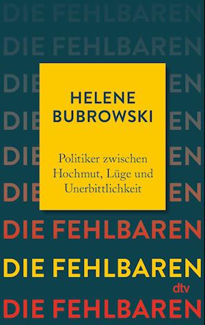 Cover for Helene Bubrowski · Die Fehlbaren (Book) (2023)