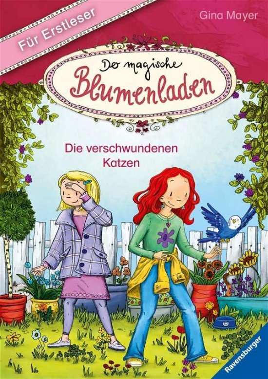 Cover for Gina Mayer · Der magische Blumenladen für Erstleser, Band 1: Die verschwundenen Katzen (Leksaker)