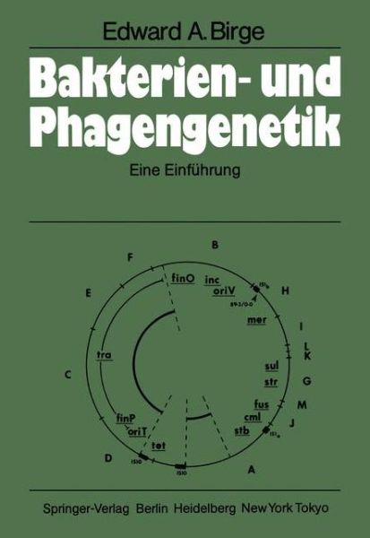 Cover for Birge, Edward A. (Arizona State University, Tempe, AZ, USA) · Bakterien- und Phagengenetik (Paperback Book) [German edition] (1984)