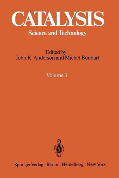Cover for John R. Anderson · Catalysis: Science and Technology - Catalysis (Taschenbuch) [Softcover reprint of the original 1st ed. 1982 edition] (2012)