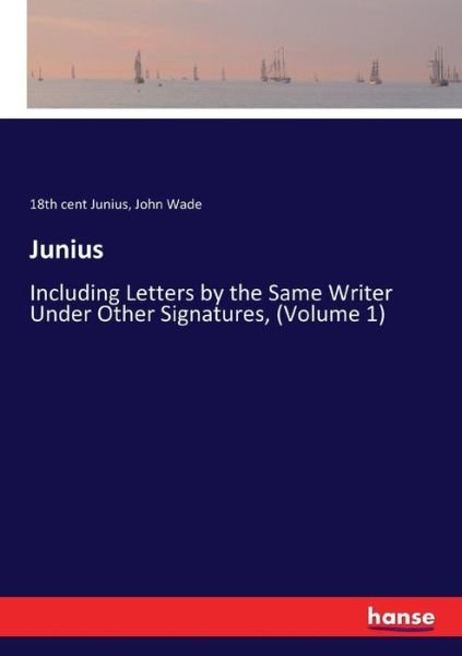 Cover for Junius (Book) (2017)