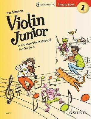 Cover for Ros Stephen · Violin Junior: Theory Book 1: A Creative Violin Method for Children - Violin Junior (Partitur) (2023)