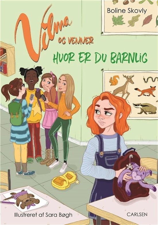 Cover for Boline Skovly · Vilma og venner: Vilma og venner (3) - Hvor er du barnlig! (Indbundet Bog) [1. udgave] (2019)