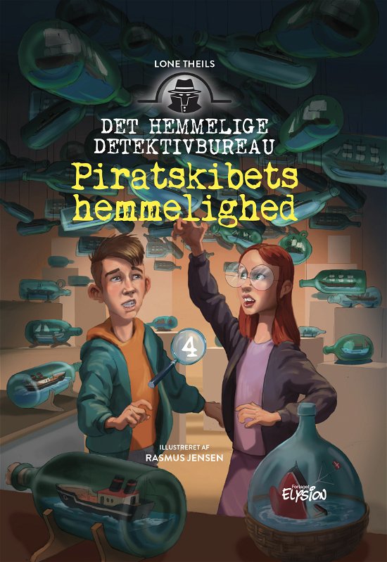 Cover for Lone Theils · Det Hemmelige Detektivbureau: Piratskibets hemmelighed (Hardcover Book) [1st edition] (2020)