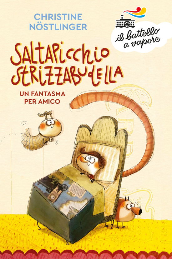 Cover for Christine Nöstlinger · Saltapicchio Strizzabudella, Un Fantasma Per Amico (Book)