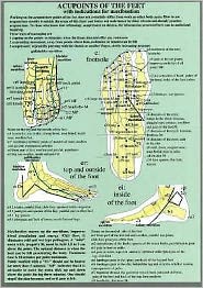 Cover for Jan van Baarle · Acupoints of the Feet -- A4 (Plakat) (2005)