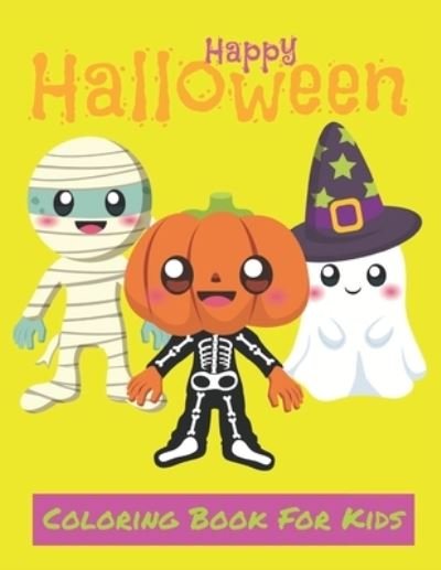 Cover for Medum Scoolas · Halloween Coloring Book for Kids (Paperback Bog) (2021)