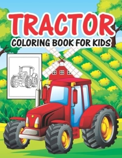 Cover for Truck Funn Publishing · Tractor Coloring Book for Kids (Pocketbok) (2020)