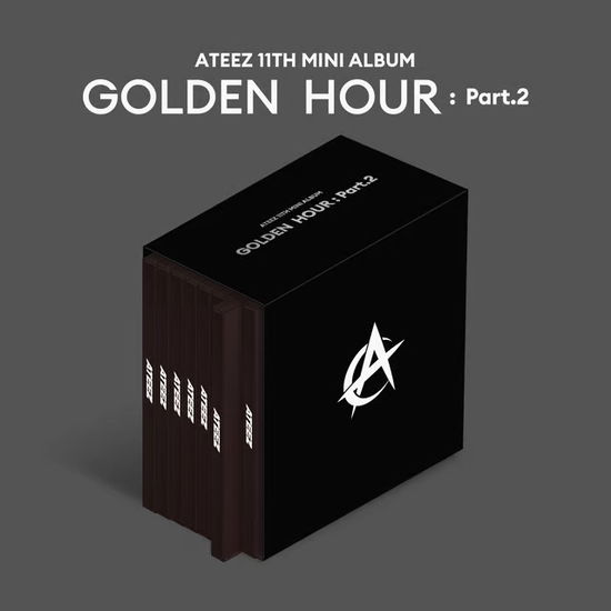 Cover for ATEEZ · Golden Hour pt.2 (CD/Merch) [Bundle + KQ Photocard Set edition] (2024)