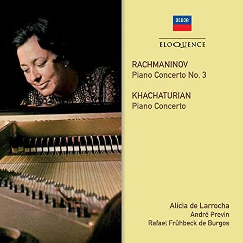 Rachmaninov & Khachaturian: Piano Concertos - Rachmaninov / Khachaturian / De Larrocha,alicia - Música - ELOQUENCE - 0028948207251 - 19 de maio de 2017