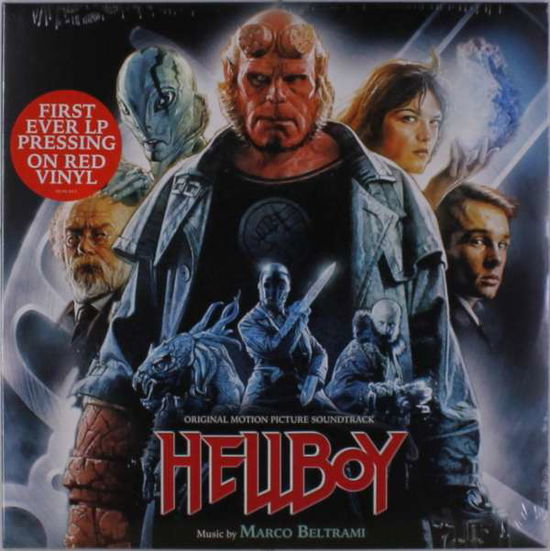 Hellboy (Red Vinyl) - Original Soundtrack / Marco Beltrami - Musiikki - VARESE SARABANDE - 0030206656251 - perjantai 13. heinäkuuta 2018