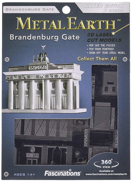 Cover for Metal Earth · Metal Earth:Brandenburger Tor.502550 (Bog)