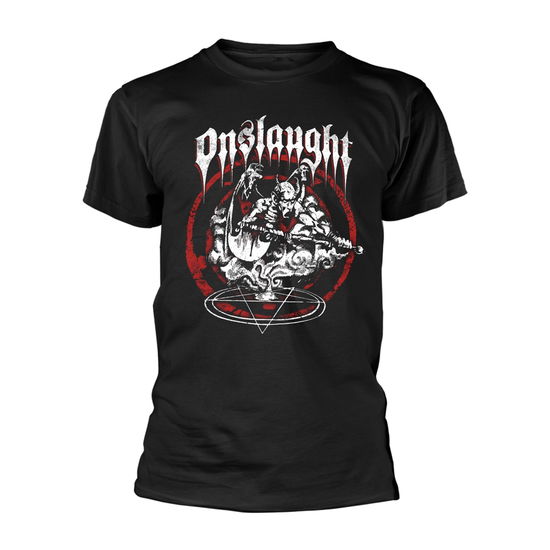 Cover for Onslaught · Power from Hell (T-shirt) [size S] [Black edition] (2018)