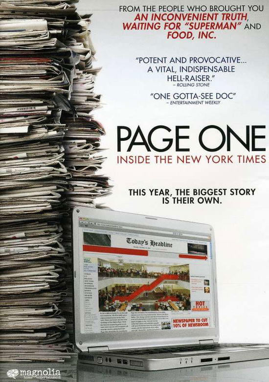 Cover for Page One: Inside the New York DVD (DVD) [Widescreen edition] (2011)