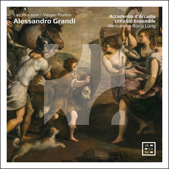 Cover for Accademia Darcadia / Utfasol Ensemble / Alessandra Rossi Lurig · Grandi: Laetatus Sum - Vesper Psalms (CD) (2022)