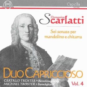 6 Sonatas for Mandolin & Guitar - Scarlatti / Troester,g. / Troester,m. - Musikk - THOROFON - 4003913123251 - 30. september 2000
