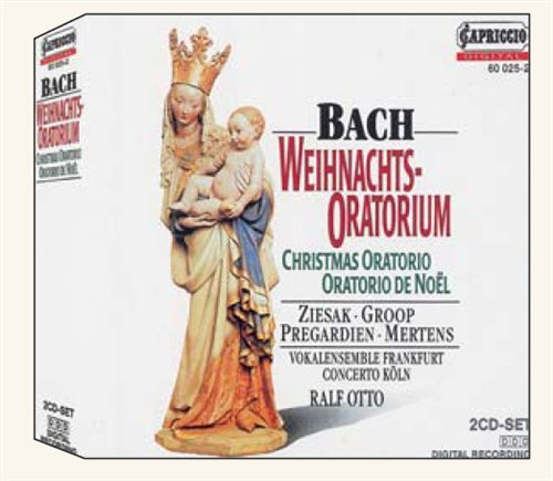BACH: Weihnachts-Oratorium - Otto,R. / Concerto Köln - Musik - Capriccio - 4006408600251 - 15. september 2008