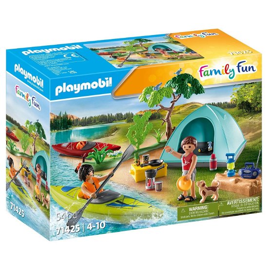 Cover for Playmobil · Playmobil Family Fun Outdoor Kamperen - 71425 (Legetøj)