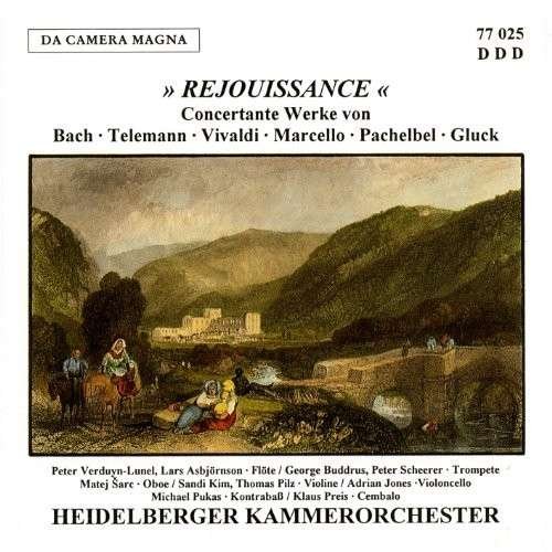 Cover for Bach / Gluck / Marcello / Vivaldi · Rejouissance (Konzertante Werk (CD) (2012)